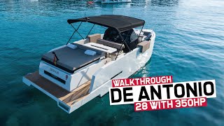 DE ANTONIO BOAT TOUR  Powerboat amp RIB at Palma Boat Show [upl. by Pantin421]