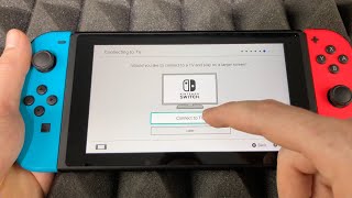 How to Connect Nintendo Switch to a TV for the first time  Beginners Guide [upl. by Nolyad]