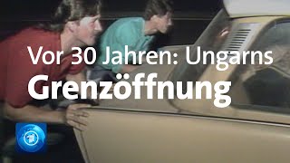 Vor 30 Jahren Ungarn öffnet seine Grenze [upl. by Emmalee975]