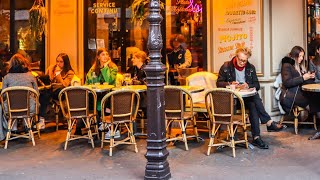 A Look At The Parisian Cafe Scene Paris France [upl. by Holcomb802]