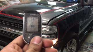 viper 5706v remote start alarm 19992002 Chevy Tahoe [upl. by Eisnil]