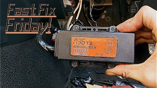 How To Remove An Aftermarket Immobiliser  Fast Fix Friday [upl. by Gnidleif]