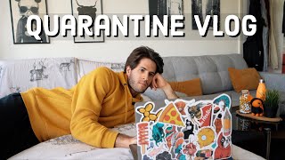 QUARANTINE VLOG Productive Day in my Life [upl. by Elylrac]