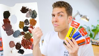 Comment faire du marron en peinture  JRAVQ 1 [upl. by Helbonna742]