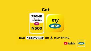 MTN YouTube Data Plan [upl. by Beka316]