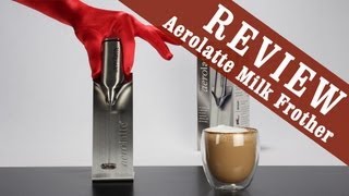 Aerolatte Milk Frother  Exclusive Review [upl. by Nairad611]