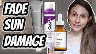 7 ways to FADE SUN DAMAGE on the face amp body Dr Dray [upl. by Jarrett]