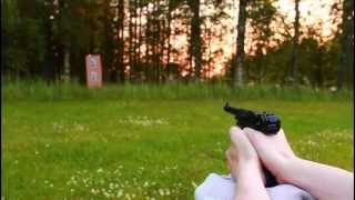 KWC Luger P08 Co2  Shooting test [upl. by Easter]