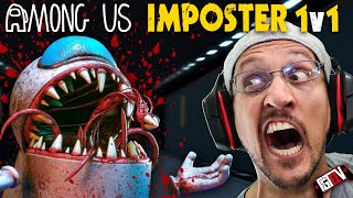 AMONG US but its TERRIFYING 1v1 Imposter vs Crewmate Game FGTeeV Plays IMPOSTER HIDE [upl. by Goodwin]