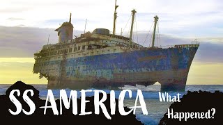 SS America What Happened to Americas Forgotten Flagship Original Version [upl. by Adnarym917]