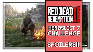 Red Dead Redemption 2 Herbalist 7 Challenge Guide SPOILERS [upl. by Ailaza]