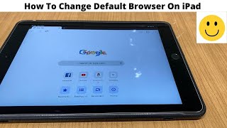 How To Change Default Browser on iPad 2021 [upl. by Cullen]