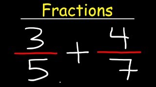 Fractions Basic Introduction  Adding Subtracting Multiplying amp Dividing Fractions [upl. by Tish515]