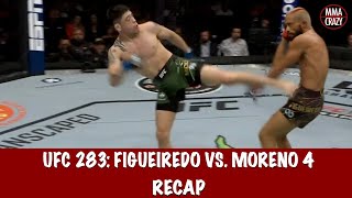 UFC 283 Deiveson Figueiredo vs Brandon Moreno 4 Recap [upl. by Ardisj148]