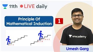 CBSE Class 11 Principle Of Mathematical Induction L 1  Maths  Unacademy Class 11 amp 12  Umesh Sir [upl. by Yregerg713]