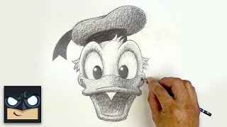 How To Draw Donald Duck  Sketch Saturday [upl. by Vanda408]