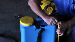 How to Assemble amp Use a 20Litre Backpack Weed Sprayer [upl. by Andris]