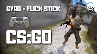 CSGO with Gyro  Flick Stick on a DualShock 4 JSM [upl. by Proudfoot812]