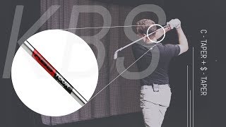 KBS Tour Iron Shafts Review  CTaper and Taper [upl. by Etnahsa]