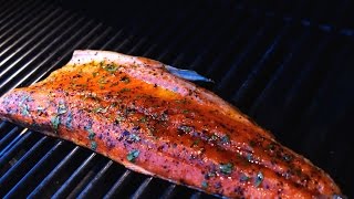 Grilled Sockeye Salmon  Christine Cushing [upl. by Piero]