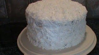 OldFashion 1950s Coconut Layer Cake [upl. by Stagg]