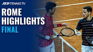 Novak Djokovic vs Diego Schwartzman  Rome 2020 Final Highlights [upl. by Yeo]