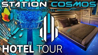 4K Station Cosmos  Hotel Tour  Futuroscope [upl. by Rovelli930]