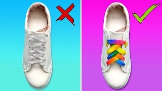 7 IDEE FANTASTICHE PER LE TUE SCARPE [upl. by Enaek]