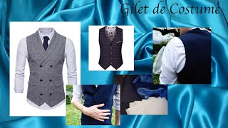 Tuto Gilet de Costume pour Homme  Loreena Cadet [upl. by Nimocks]