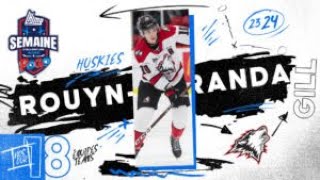 RouynNoranda Huskies Faits Saillants 20222023 Highlights [upl. by Rorrys]