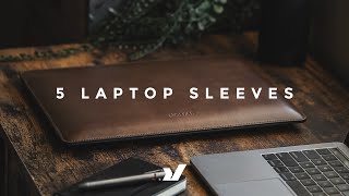 5 Minimal Laptop Sleeves  Bellroy Nomad Rushfaster Incase amp More [upl. by Dammahom]