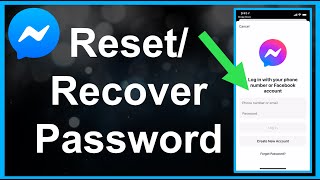 How To ResetRecover Forgotten Messenger Password [upl. by Montgomery]