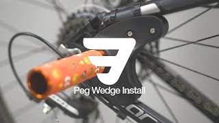 How To Install Mafia Peg Wedge Pegs on MTB [upl. by Christoper184]