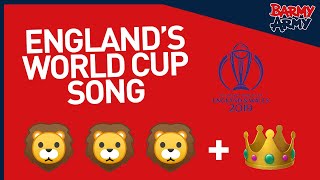 Three Lions And A Crown  The Barmy Army World Cup Song [upl. by Renell]