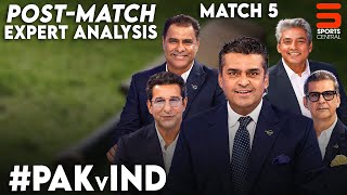 Pakistan vs India  PostMatch Show Expert Analysis  THE DP WORLD DRESSING ROOM  Match 5  ZA1K [upl. by Dorinda]