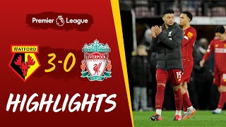 Highlights Watford 30 Liverpool  Reds suffer first Premier League defeat [upl. by Jenne199]