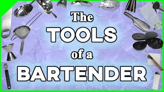 The Tools of a Bartender  Bartending School at Home [upl. by Treborsemaj5]