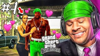 MY NEW GIRLFRIEND Part 4  GTA San Andreas [upl. by Rolandson]