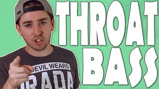 How To Beatbox  Throat Bass Tutorial Many Variations [upl. by Introk]