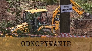 Odkopywanie Złotego Pociągu w Wałbrzychu i ciężarówek w Kamiennej Górze [upl. by Nemaj]