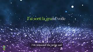 Garou amp Céline Dion Sous Le Vent Lyrics with English subtitles [upl. by Towney]