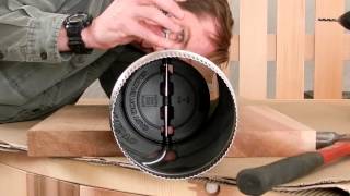 Stove Pipe and Damper Installation [upl. by Asetal]