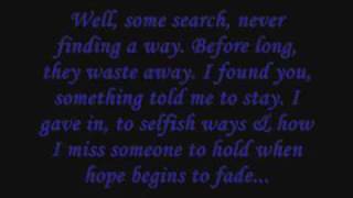 Dear God by Avenged Sevenfold Lyrics [upl. by Joanne478]