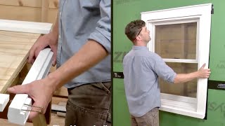 How to Install Exterior Window Trim [upl. by Broddie]