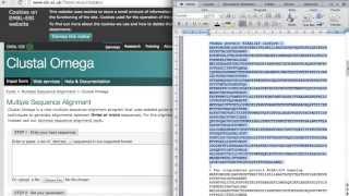 Multiple Sequence Alignment and Phylogenetic tree Bioinformatics [upl. by Eenert]