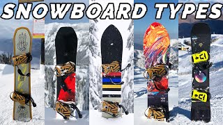 What TYPE of Snowboard Should You Buy  Beginners Guide [upl. by Aeila]