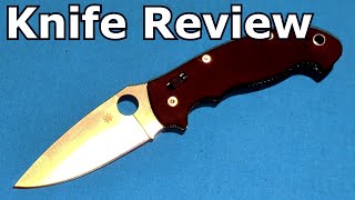 Spyderco Manix 2 XL G10 C95G2  Knife Review [upl. by Bullough837]