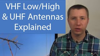 VHF and UHF TV Antennas Explained [upl. by Ferren]