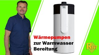 Warmwasser Wärmepumpe die energiesparende Warmwasserbereitung [upl. by Nnylatsyrk]