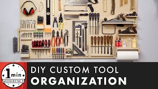 How to Make a Custom Tool Organization Board [upl. by Sethi377]